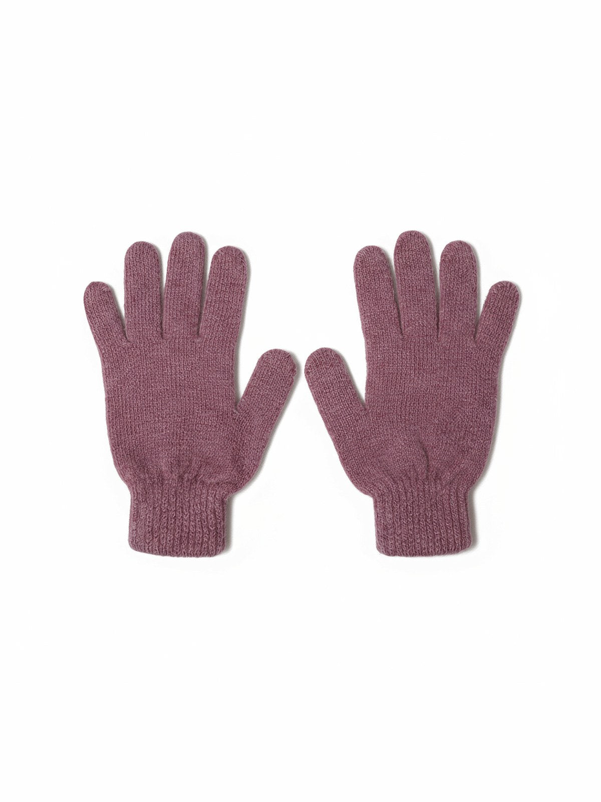 Classic Cashmere Gloves · Brown — flat