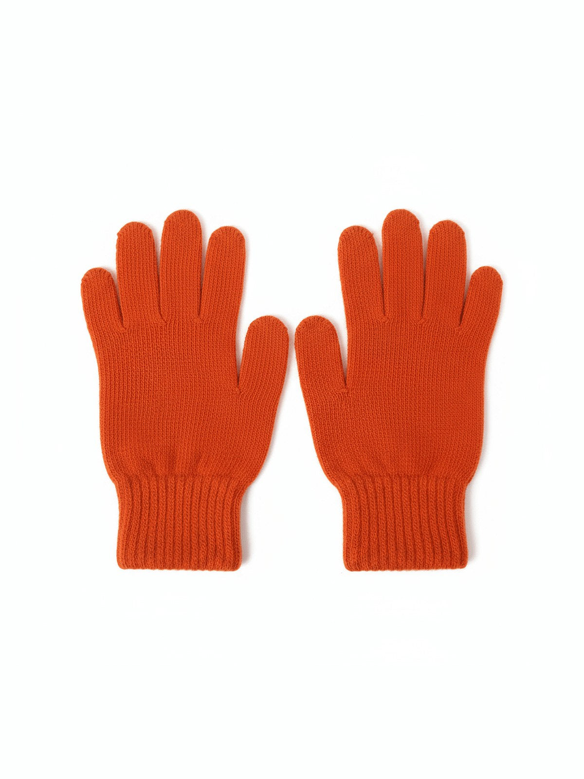 Classic Cashmere Gloves · Red — flat